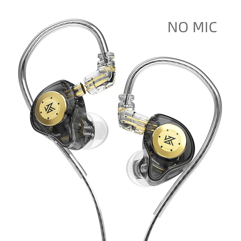 KZ EDX PRO Dynamic Wired Earphones HIFI Stereo Bass Music Earbuds In Ear Sport Headphones Noise Cancelling Gaming Headset PK ZSN