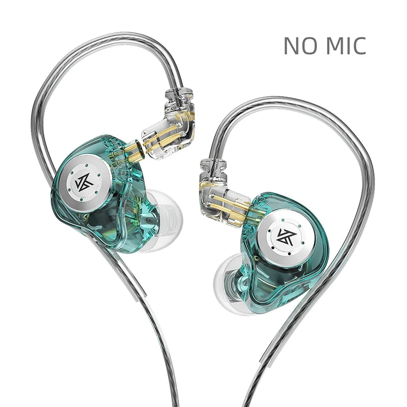 KZ EDX PRO Dynamic Wired Earphones HIFI Stereo Bass Music Earbuds In Ear Sport Headphones Noise Cancelling Gaming Headset PK ZSN
