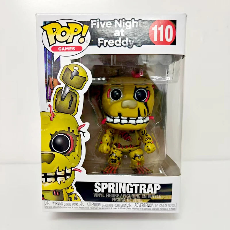 Funko Pop Five Nights at Freddy's  Bonnie/Freddy/Chica/Foxy #106 107 108 110 1060Limited Edition Model Toy Collect Statue Doll