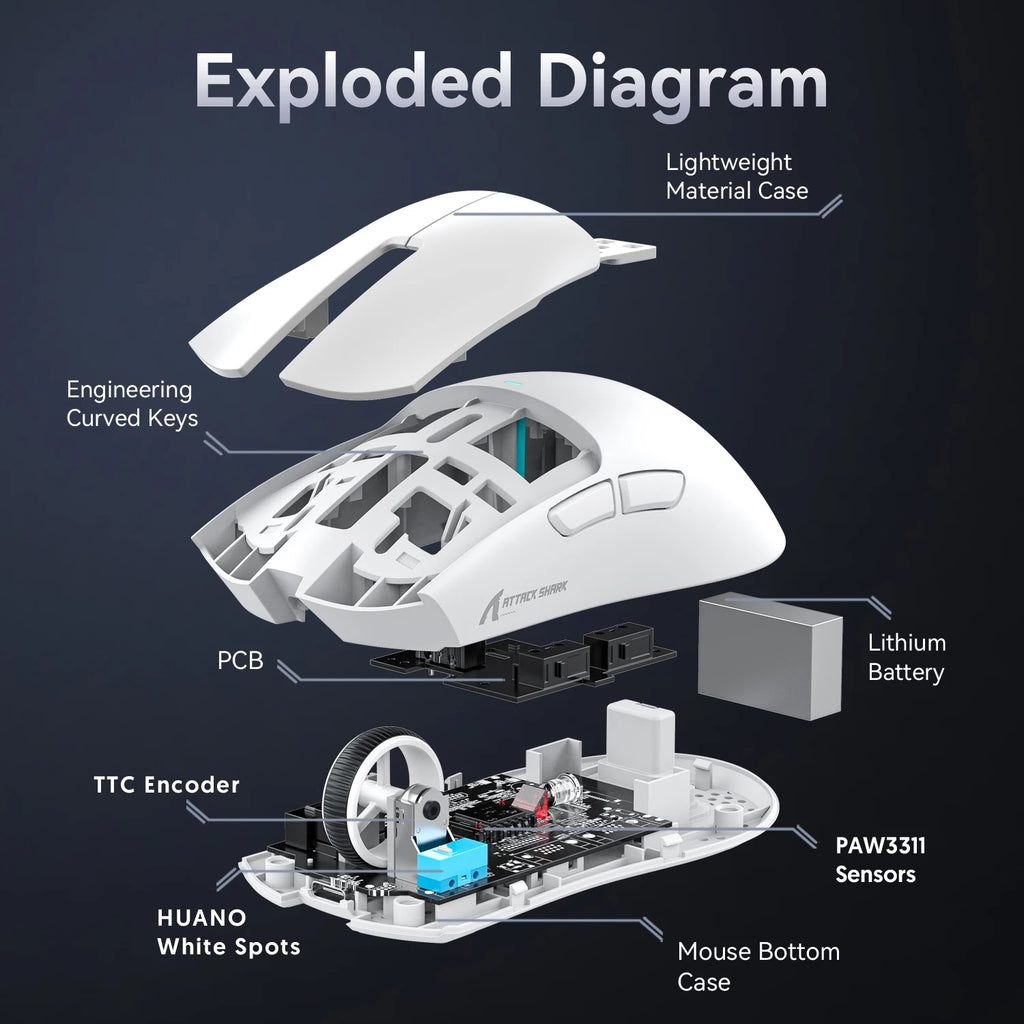 ATTACK SHARK X11-Mouse
