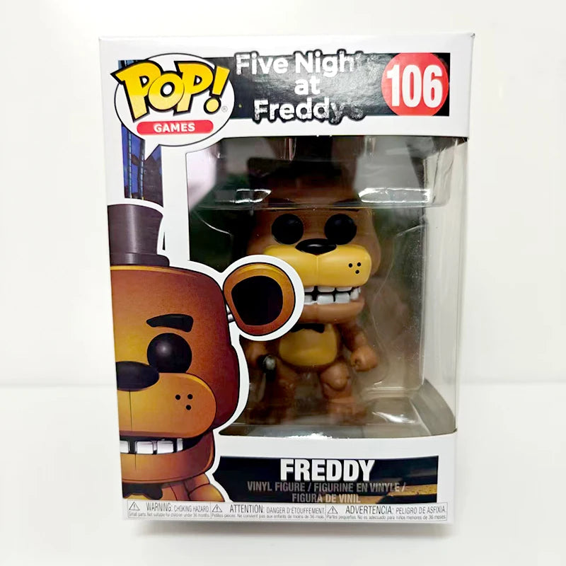Funko Pop Five Nights at Freddy's  Bonnie/Freddy/Chica/Foxy #106 107 108 110 1060Limited Edition Model Toy Collect Statue Doll