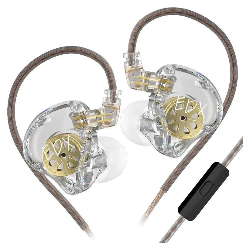 KZ EDX Lite Hi-Fi Earphones with Bass and Stereo Sound