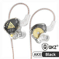 Original QKZ AK6 ARES/DMX/AKX Earphones HIFI Heavy Bass In Ear Monitor Wired Headphones With Mic Noise Cancell Sport Game Music