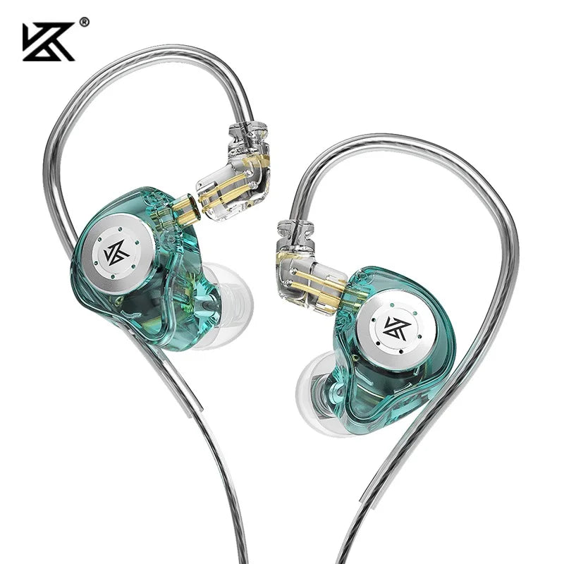 KZ EDX PRO Dynamic Wired Earphones HIFI Stereo Bass Music Earbuds In Ear Sport Headphones Noise Cancelling Gaming Headset PK ZSN