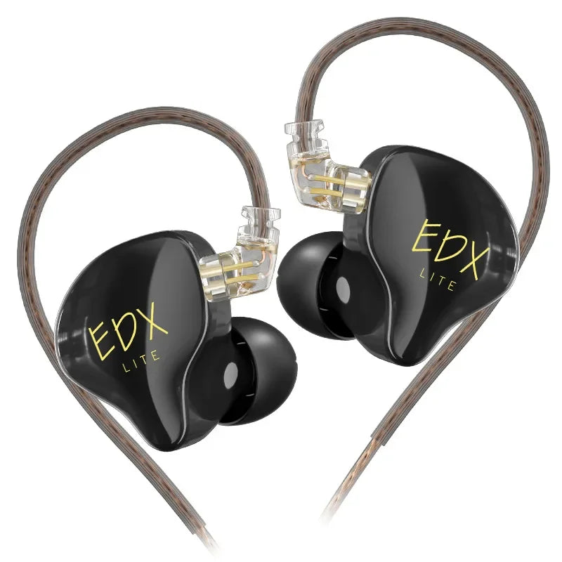 KZ EDX Lite HIFI Bass Earphones Stereo Music Earbuds In Ear Monitor Stage Live Headphones Sports Gaming Headset