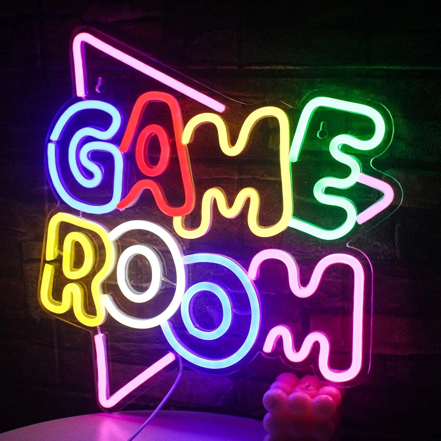 game controller neon sign gamer room decoration, led game neon sign game wall decoration best gamer gift for boys chirstams gift