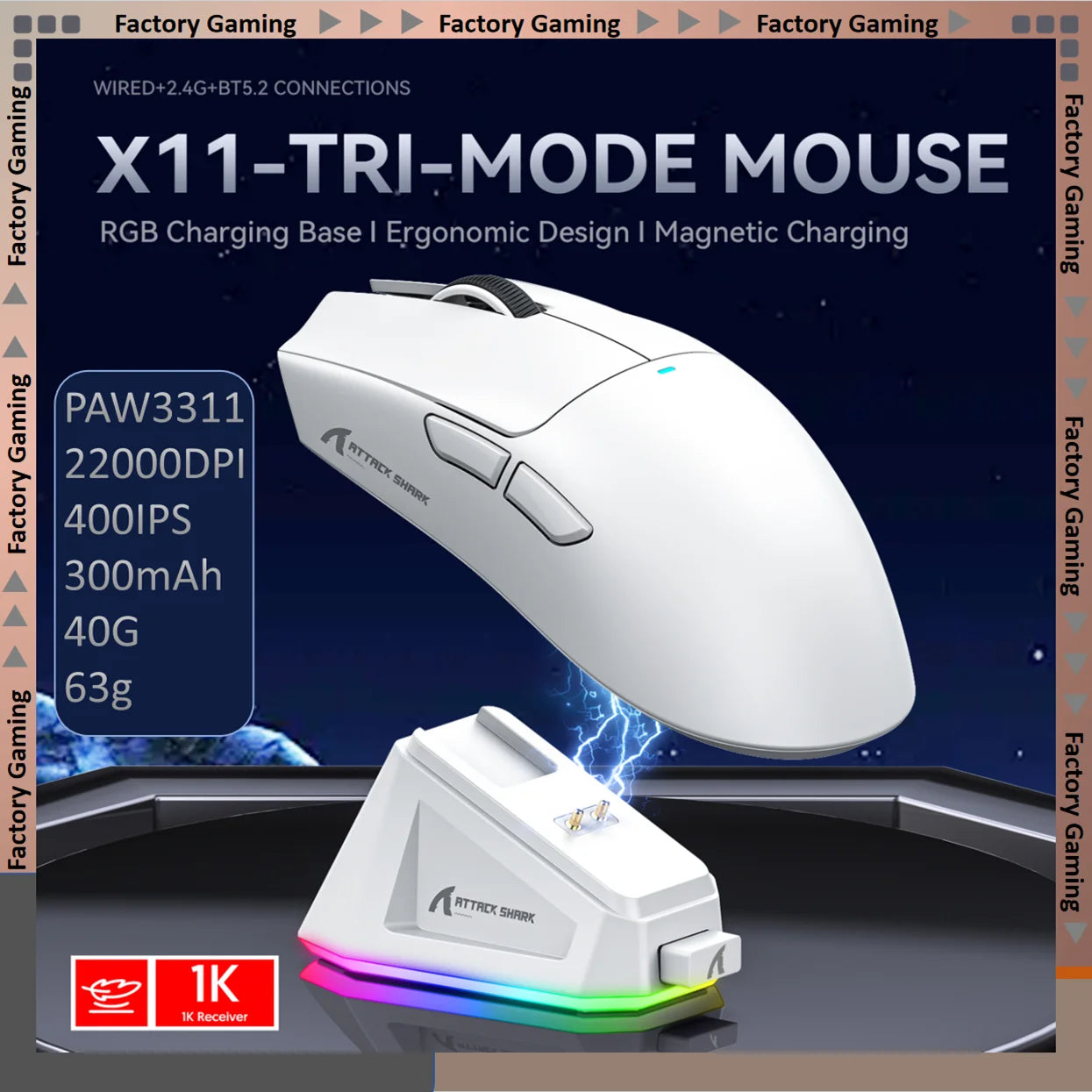 ATTACK SHARK X11-Mouse