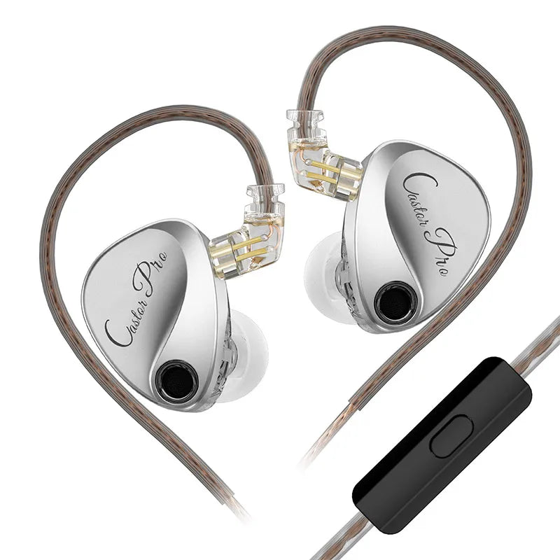 KZ Castor PRO 2DD Dynamic in Ear Earphones High-end